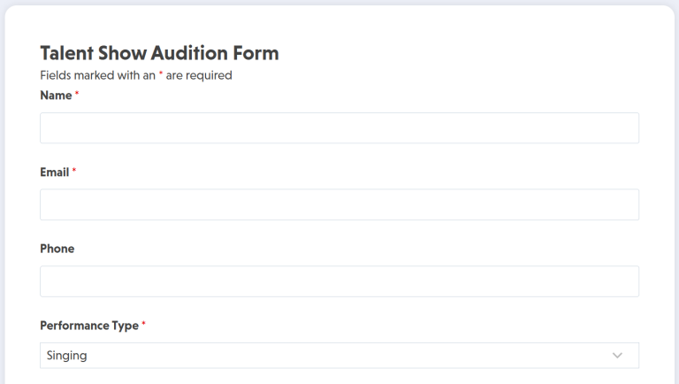 talent show audition 768x434