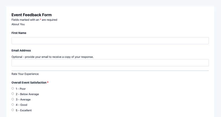 event feedback form 768x407